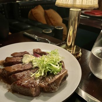 The Library - NY Strip steak - New American Near Me - Las Vegas, Nevada The Library - NY Strip steak - New American Near Me - Las Vegas, Nevada