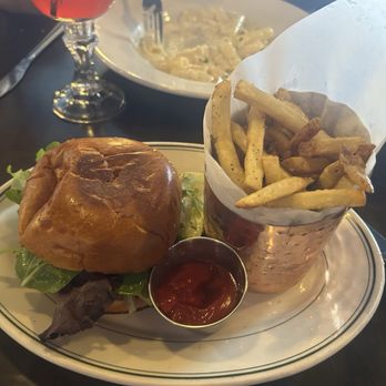 KP's Kitchen - Veggie burger and fries - American Near Me - Houston, Texas