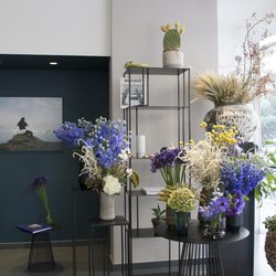 Martin Fleurs - La boutique et son petit coin salon.