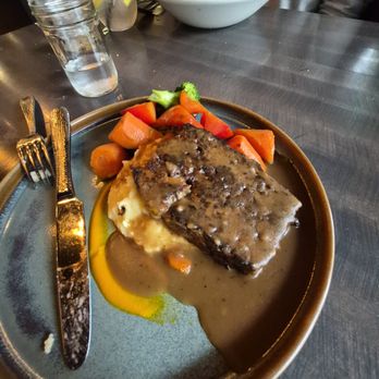 Evil Dave's Grill - Meatloaf dinner - Canadian (New) Near Me - Jasper, Alberta Evil Dave's Grill - Meatloaf dinner - Canadian (New) Near Me - Jasper, Alberta