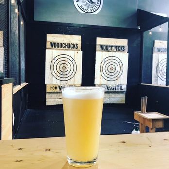 Woodchucks Axe Throwing - Beer and Axes - Axe Throwing Near Me - Saint John, New Brunswick
