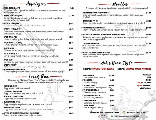 Menu photo 5 Wok In Wok Out Frederick, MD Menu photo 5 Wok In Wok Out Frederick, MD