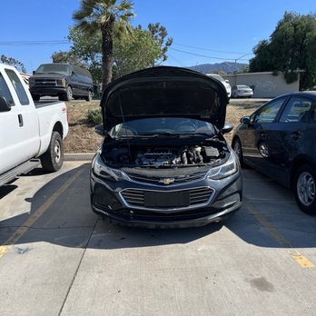 10 Degrees Automotive - They left my hood open at the parking lot - Auto Repair Near Me - Corona, California
