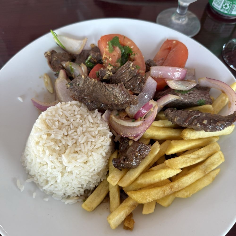 Chalan on the Beach - Lomo saltado - Latin American Near Me - Miami Beach, Florida Chalan on the Beach - Lomo saltado - Latin American Near Me - Miami Beach, Florida