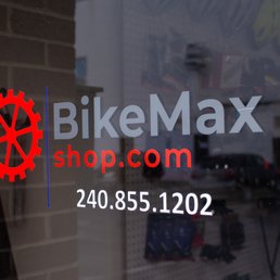 Exterior outside entrance of BikeMax - Rockville, Maryland Exterior outside entrance of BikeMax - Rockville, Maryland