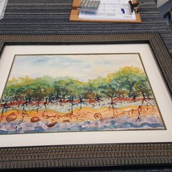 Frames Etc - John helped with choosing a perfect frame for my original watercolor. The price was reasonable. I recommend this place.