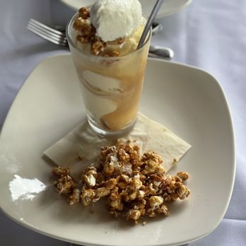 Canoe - Popcorn ice cream with homemade Cracker Jacks - New American Near Me - Atlanta, Georgia