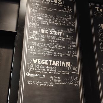 Tacos Rudos - Menu - Tacos Near Me - Columbus, Ohio