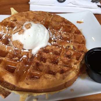 Dime Store - Cinnamon Toast Crunch waffles - Breakfast & Brunch Near Me - Detroit, Michigan Dime Store - Cinnamon Toast Crunch waffles - Breakfast & Brunch Near Me - Detroit, Michigan
