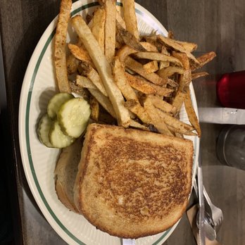 Crystal Cafe - a plate of french fries and a grilled cheese sandwich - Diners Near Me - Iola, Wisconsin Crystal Cafe - a plate of french fries and a grilled cheese sandwich - Diners Near Me - Iola, Wisconsin