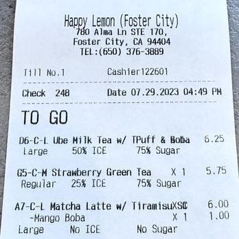 Happy Lemon - Tea Rooms Near Me - Foster City, California Happy Lemon - Tea Rooms Near Me - Foster City, California