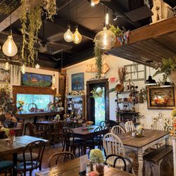 Azaleas Garden Bistro - Stumbled upon Azalea's Bistro for lunch. Can't say enough about the atmosphere and the sandwiches were delicious.