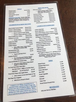 Menu photo 7 Schooner's Restaurant Hull, MA