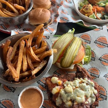 Bad Daddy's Burger Bar - Fried Buffalo Chicken - Burgers Near Me - Decatur, Georgia