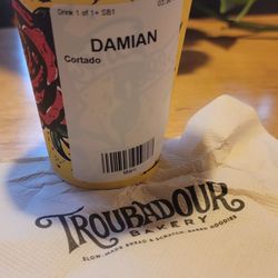Troubadour Bakery - My coffee