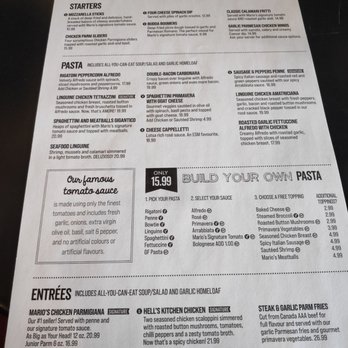 East Side Mario's - Italian Near Me - Cranbrook, British Columbia