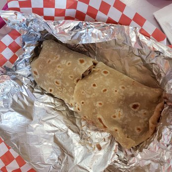 Taqueria Juanito's - Bean & cheese burito - Mexican Near Me - Tucson, Arizona