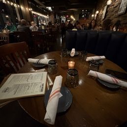 Booth table for 5