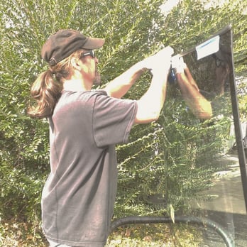 A&B Auto Glass - Brian getting the windshield ready... - Auto Glass Services Near Me - Manassas, Virginia A&B Auto Glass - Brian getting the windshield ready... - Auto Glass Services Near Me - Manassas, Virginia