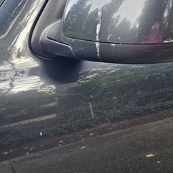 Bird poo after wash