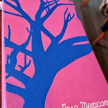 Rosa Mexicano - Love the menu cover. - Mexican Near Me - Hackensack, New Jersey Rosa Mexicano - Love the menu cover. - Mexican Near Me - Hackensack, New Jersey