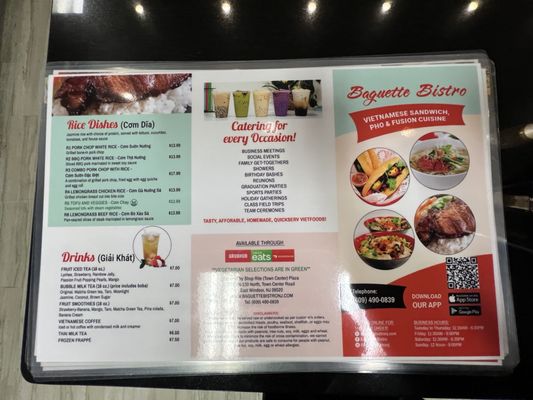 Menu photo 2 Baguette Bistro East Windsor, NJ