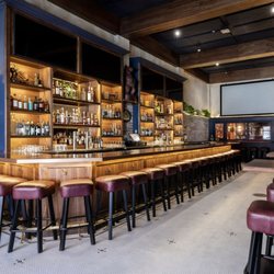 Yerba Buena Bar - Main Floor. Four 55" inch screens and 1 large projector. Sound on for big games.