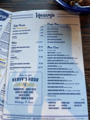Menu photo 8 Heavy’s Barburger Charleston, SC Menu photo 8 Heavy’s Barburger Charleston, SC
