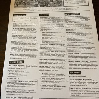 First Watch - Breakfast menu - Breakfast & Brunch Near Me - Orlando, Florida