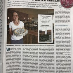 Hofcafe im Obstgarten - Artikel aus der Land & Forst