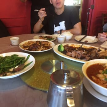Chengdu Style Restaurant - String beans and chicken with eggplant - Szechuan Near Me - Berkeley, California