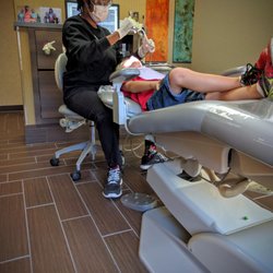 Welch Dental Group - My 5 year old getting a cleaning.
