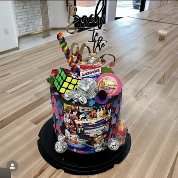 Cakes With A Whisk - 90's themed cake - Custom Cakes Near Me - Shelby Township, Michigan Cakes With A Whisk - 90's themed cake - Custom Cakes Near Me - Shelby Township, Michigan