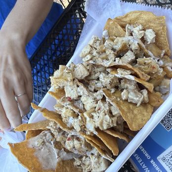 The Waterfront Cafe - Jerk chicken Nachos. - Sandwiches Near Me - Chicago, Illinois The Waterfront Cafe - Jerk chicken Nachos. - Sandwiches Near Me - Chicago, Illinois