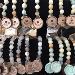 Renee's Unique Boutique & More - Agate Charm Bracelets