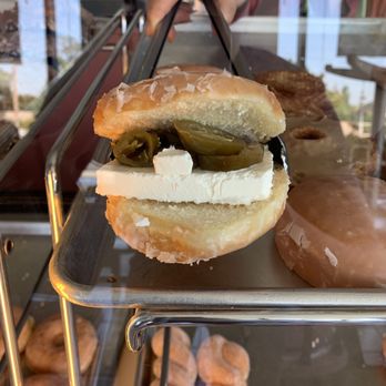 Donut Star - Jalapeño cream cheese doughnut - Donuts Near Me - Orange, California