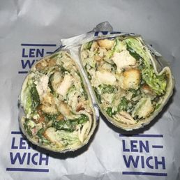 Chicken Caesar wrap