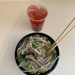 Brisket Pho & Fruit Tea Brisket Pho & Fruit Tea