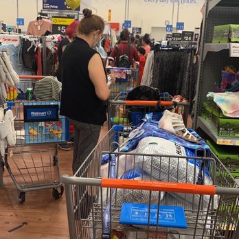 Walmart - Line goes into the middle of the store - Department Stores Near Me - San Bernardino, California Walmart - Line goes into the middle of the store - Department Stores Near Me - San Bernardino, California