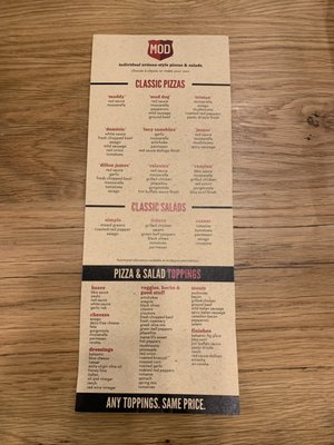 Menu photo 4 MOD Pizza Chesapeake, VA Menu photo 4 MOD Pizza Chesapeake, VA