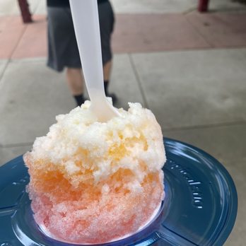 The Creamery - P.O.G. (passion fruit, orange, guava) with Coconut Cream - Ice Cream & Frozen Yogurt Near Me - Eagle, Idaho