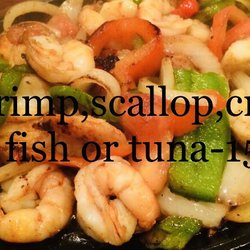 Taqueria 504Suazo’s - Seafood fajitas