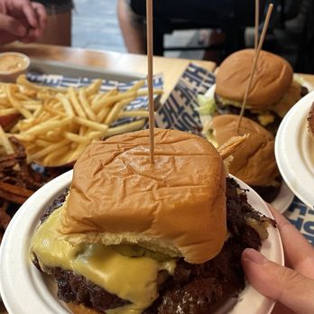 For The Win - Cheeseburger Grilled Cheese - Sandwiches Near Me - Van Nuys, California For The Win - Cheeseburger Grilled Cheese - Sandwiches Near Me - Van Nuys, California