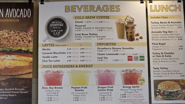 Menu photo 2 Einstein Bros. Bagels Torrance, CA Menu photo 2 Einstein Bros. Bagels Torrance, CA