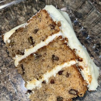 Yummaries Bakery - Slice of humming bird cake - Bakeries Near Me - Smithfield, Virginia Yummaries Bakery - Slice of humming bird cake - Bakeries Near Me - Smithfield, Virginia