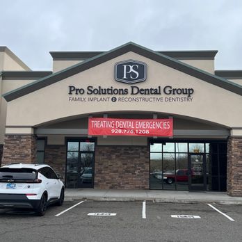 Pro Solutions Dental Group - The front of our office in the Fry's shopping center. - General Dentistry Near Me - Prescott, Arizona Pro Solutions Dental Group - The front of our office in the Fry's shopping center. - General Dentistry Near Me - Prescott, Arizona