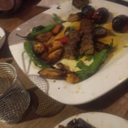 Namo Bar and Kitchen - Meat platter with kebabs, chips and large chillis