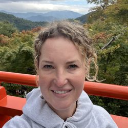 Oakland Reiki Center - Reiki Master Practitioner Liz Sewell at Mount Kurama, where it all began