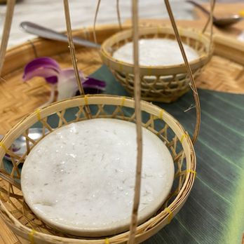 Baan Talay Thai Restaurant - Thai Coconut Pudding - Thai Near Me - Katy, Texas
