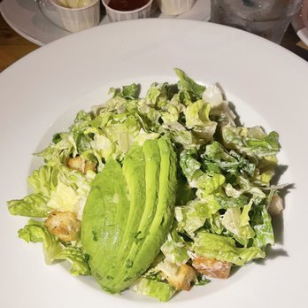 Brussels Bistro - Caesar Salad + Avocado - Belgian Near Me - Laguna Beach, California